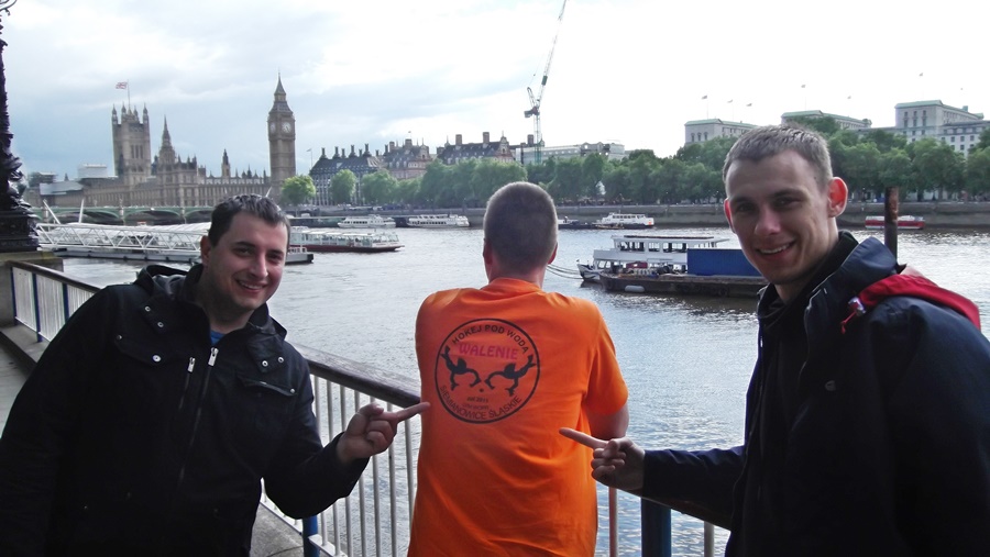 Hokej pod wodą Walenie Londyn 2015